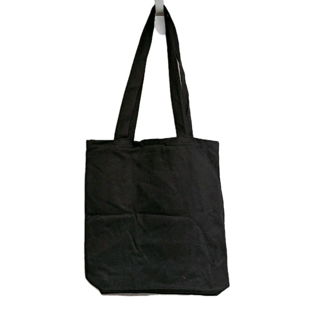 Text Print Novelty Book Bag Black Jerusalem Walled City Israel Salem Dave Tote - Picture 2 of 5